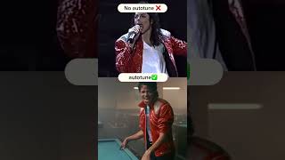 Beat it no autotune vs autotune [upl. by Imelda]