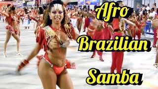 🔥🔥Afro Brazilian Samba Dancer in Rio Sambadrome  Samba Dancers [upl. by Daune379]