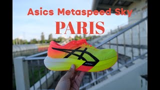 รีวิวความรู้สึกหลังวิ่งครั้งแรก กับ Asics Metaspeed Sky Paris [upl. by Niassuh]