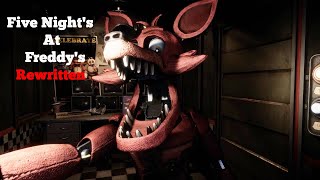 FNAF REWRITTEN  This Fnaf Game is Terrifying [upl. by Gnud]