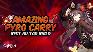 BEST HU TAO BUILD Updated Hu Tao Guide  Best Artifacts Weapons Teams amp Showcase  Genshin Impact [upl. by Yerocal584]