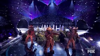 The Masked Singer 12  Buffalos sing Bittersweet Symphony by The Verve [upl. by Llekcm]