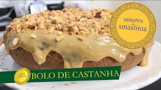 Bolo de Castanha da Amazônia  Sabores da Amazônia [upl. by Nivrac]