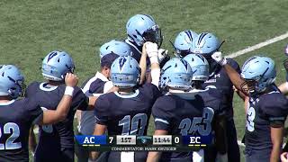 20180915 Elmhurst College Football vs Augustana University [upl. by Eimor]