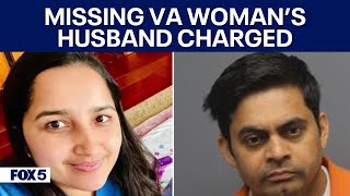 Husband of missing Virginia woman charged with concealing a dead body [upl. by Anyat]