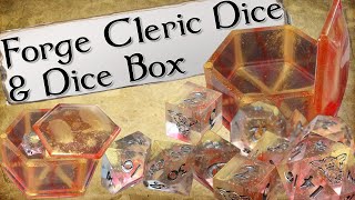 Making Forge Cleric Dice amp Dice Box For My DM [upl. by Elime]