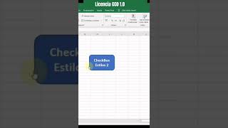 CheckBox Moderno VBA Excel vba excel checkbox [upl. by Eiliah206]