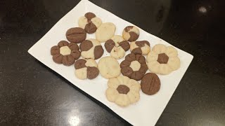 Only 3 ingredients Cookies  Assorted Cookies Recipe bakerystylecookies chocolatecookies [upl. by Wilkens]