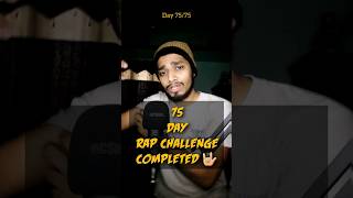 75 Day Rap Challenge Completed🤟🏻🔥 Day 7575 75hardrapchallenge telugurap CShor [upl. by Carli]