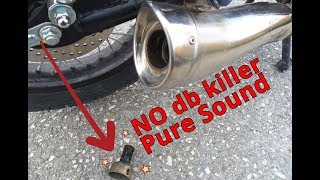 Hanway Scrambler 125 Sound amp Test No DB Killer PURE SOUND [upl. by Garrik]