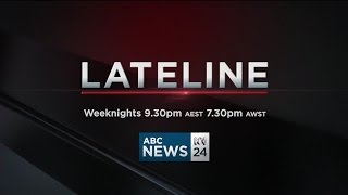 ABC News 24  Lateline promo April 2015 [upl. by Isaak]