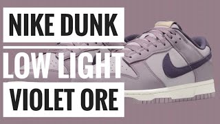 NIKE DUNK LOW LIGHT VIOLET ORE [upl. by Mersey735]