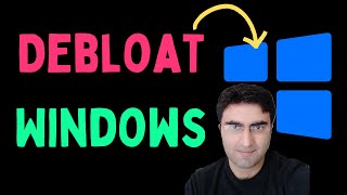 How to Debloat Your Windows 11 Computer [upl. by Ahseekat]