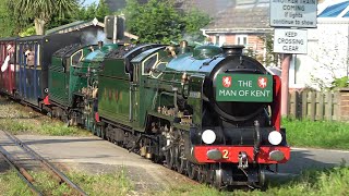 Romney Hythe amp Dymchurch Railway  Steam Gala Specials  Steam Trains RHampDR [upl. by Artie]