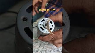 DC motor High RPM increase dcmotor diy howtomake dcgenerator shorts experiment converter [upl. by Asylem]