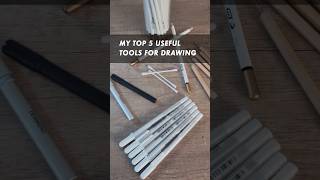 5 drawing tools to use ✏️ art drawing arttips arttools tricks [upl. by Otsuj226]