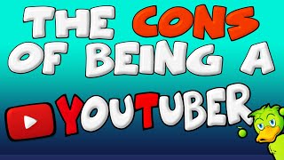 The CONS Of Being A YouTuber  wThe Right Opinion [upl. by Weidner]