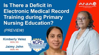 Is There a Deﬁcit in Electronic Medical Record Training during Primary Nursing Education Preview [upl. by Gauthier]