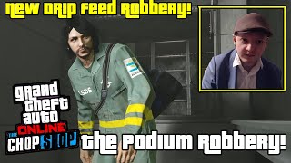 GTA Online Chop Shop DLC New Casino Heist The Podium Robbery Stealth And Solo [upl. by Jerz104]