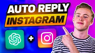 Auto Reply to Instagram DM Messages Manychat  AI Tutorial [upl. by Barby]