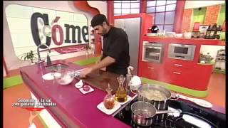 Receta solomillo a la sal con patatas gratinadas [upl. by Tremml]