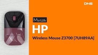 Распаковка мыши HP Wireless Mouse Z3700 7UH89AA  Unboxing HP Wireless Mouse Z3700 7UH89AA [upl. by Scrope]