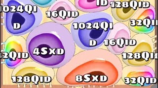 Blob Merge 3d Gameplay Satisfying 2048  Merge Game  117 [upl. by Yenaffit]