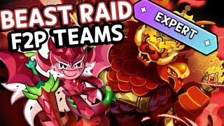 COMPLETA BEAST RAID EXPERT MODE SIN BURNIG SPICE GUIA F2P [upl. by Mac]