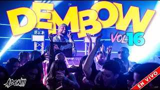 DEMBOW MIX VOL 16 🍑 LOS DEMBOW MAS PEGADO AHORA MISMO 🔥 MEZCLADO POR DJ ADONI [upl. by Ilrak]