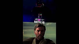 Darth Vader Vs ObiWan  battle [upl. by Bechler334]