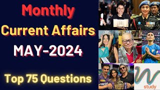 Current Affairs 2024  May 2024 monthly current affairs [upl. by Eilujna]