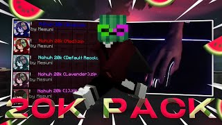 20k Pack Release  Bedwars ASMR [upl. by Emelita881]