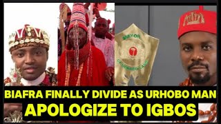 BIAFRA FINALLY DIVIDE AS URHOBO MAN APOLOGISE TO IGBOS BIAFRA EXPOSE WHY THE IGBOS WERE HATED BY ALL [upl. by Helli400]