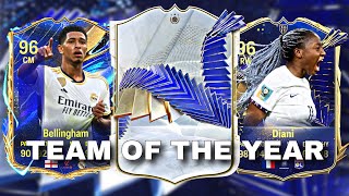 😠EA FC 24 TOTY  Footballers React😠 Team of the Year 2023 [upl. by Anaiq]