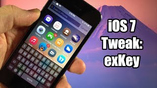 iOS 7 Jailbreak Tweak  exKey [upl. by Bores866]