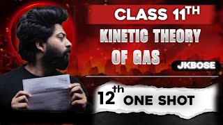 KINETIC THEORY OF GASKTGCLASS 11TH JKBOSE [upl. by Eliezer]