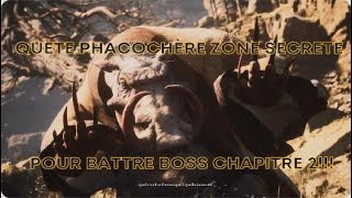 Black Myth Wukong  Quête Phacochère pour débloquer la zone secrète du chapitre 2 [upl. by Emelita]