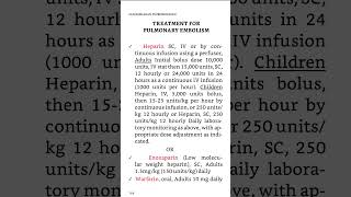 Pulmonary embolism medical information [upl. by Eldwen]