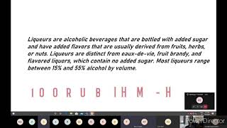 Liqueurs part 1 The four methods of making LIQUEURS amp TYPES OF Liqueurs CountryFlavour Wise [upl. by Ydnagrub656]