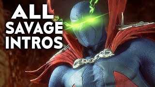 Mortal Kombat 11 Spawns Most Savage Dialogue Intros MK11 [upl. by Axe]