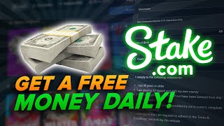 Stake Bonus Drop Code  Get Free Money Daily [upl. by Rosamond]