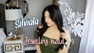 SILVIALA  SPRING JEWELRY HAUL  AFFORDABLE  STERLING SILVER [upl. by Slater416]