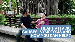 Heart attack First Aid Causes symptoms and how you can help [upl. by Ennavoj]