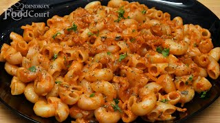 Quick amp Tasty Macaroni Pasta Pasta Recipe Indian Style Macaroni Pasta [upl. by Eitsyrk]