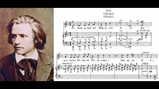 Hugo Wolf  Elfenlied Sheet music and lyrics [upl. by Melantha]