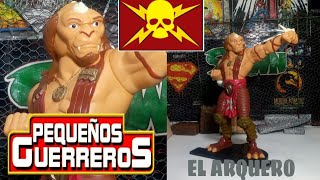 EMISARIO DE LOS GORGONITAS EL ARQUERO PEQUEÑOS GUERREROS ESTATUA REVIEW [upl. by Pallas]