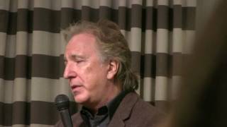 Alan Rickman Answers Even More Harry Potter Questions [upl. by Ecnarolf]