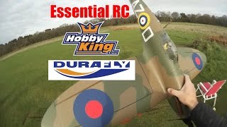 ESSENTIAL RC FLIGHT TEST Durafly™ Spitfire Mk1a 1100mm 3S FLIGHT [upl. by Madlen249]