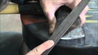 How To Sharpen Your Splitting Maul  Axe Maul [upl. by Forest]