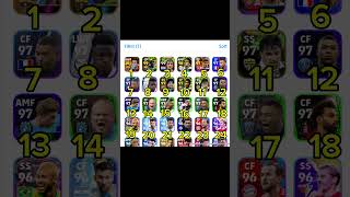 Suggest me 2 cf and 1 amf efootball efootgamer pesfootball pes efootballyt soccergame efoot [upl. by Charil471]